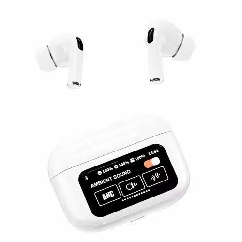 A9 PRO DISPLAYED EARBUDS (premium quality and high sound)+ANC/ENC