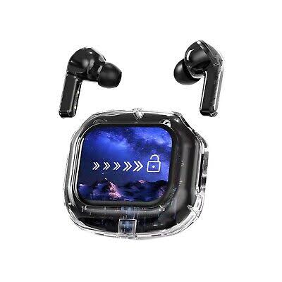 Air Max Transparent airpods with display screen 🎧🎶