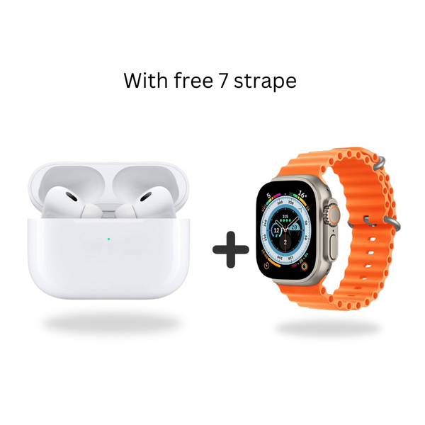ULTRA WATCH(7 in 1) + AIRPODS PRO
